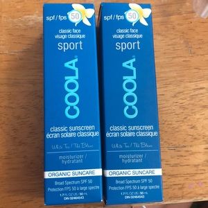 Coola sport organic sunscreen